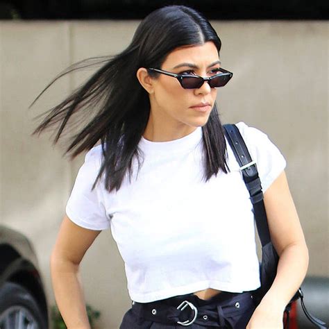 kourtney kardashian sunglasses cat eye.